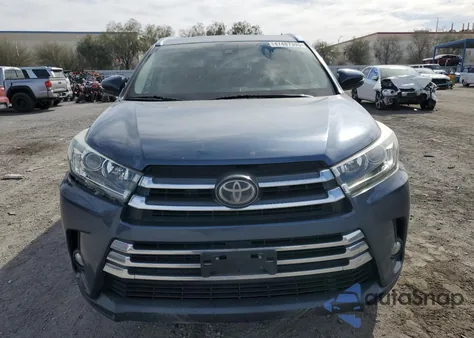 2018 Toyota Highlander Limited z USA, uszkodzony, nr VIN 5TDYZRFH0JS237385